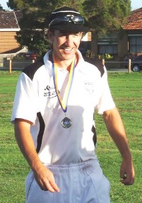 Premiership medal - Ben Thomas in the Seconds Premiership-BThomasMedal 220pix